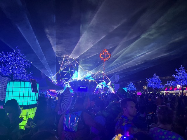 Lighting outside of the Pixel Forest