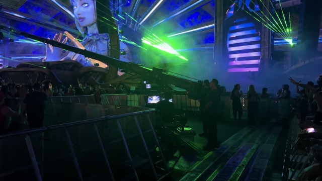 Lasers and fireworks with Gareth Emery