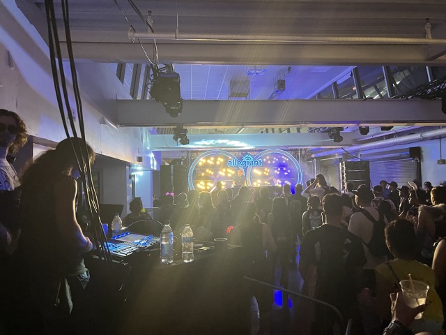 Inside the Allegiant Rave Hangar