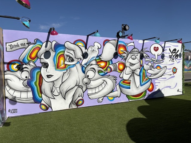 Art by Urab Ruben at Camp EDC