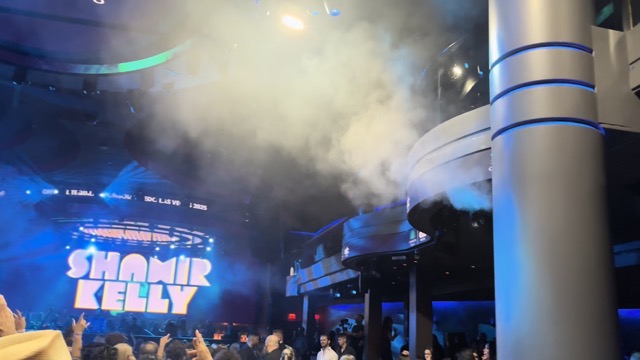 Opener Shamir Kelly performing Aatig and Fisher's Take It Off