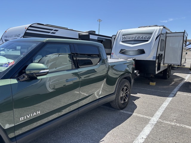 Our new home for the weekend