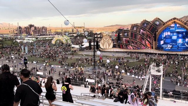 Daniel Allan opening it up at Cosmic Meadow