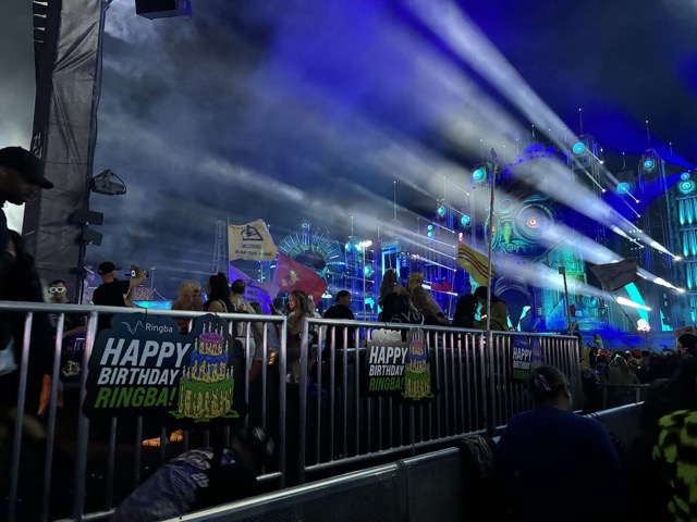 Random tech startup Ringba with their own private VIP area