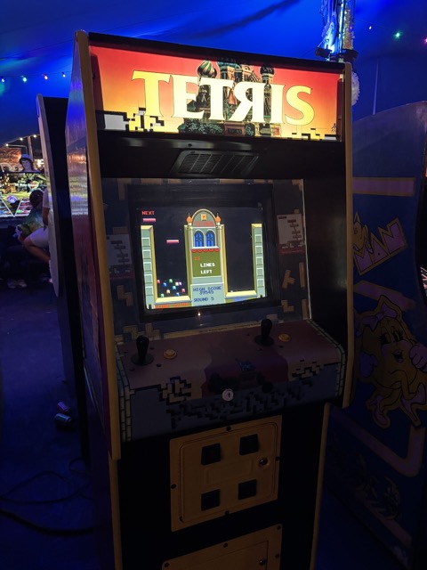 Arcade Tetris!  I had to play it.