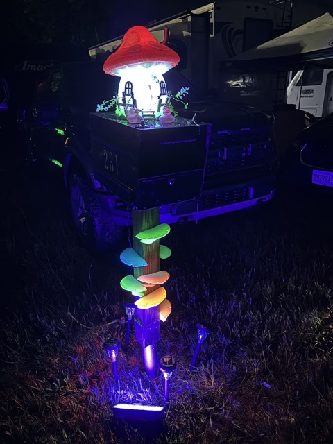 One of our neighbors' mailbox