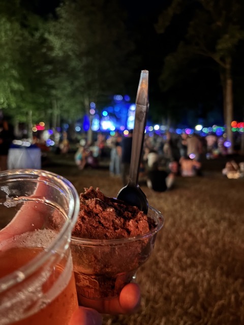 Cookie dough with Redbull and Vodka