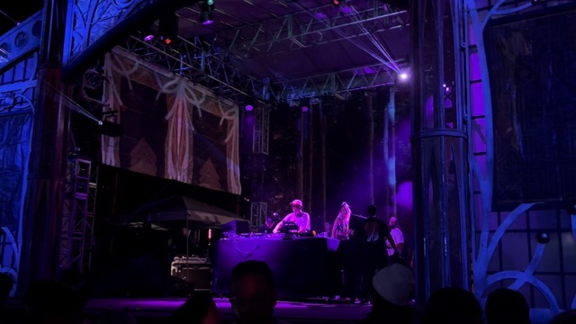 Checking out a few minutes of Ahmed Spins at The Observatory