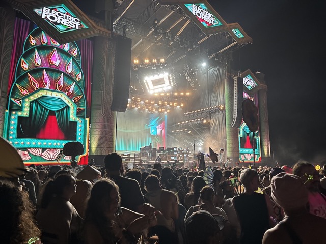 Getting ready for Zeds Dead