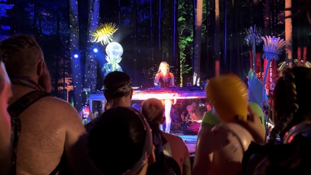 Brandi Cyrus with Murder on the Dancefloor