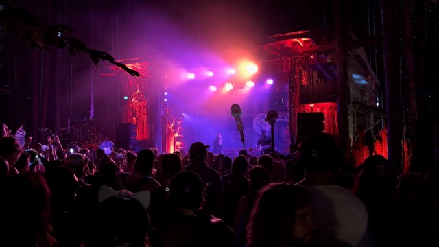 Red Giant Project performing at Grand Artique