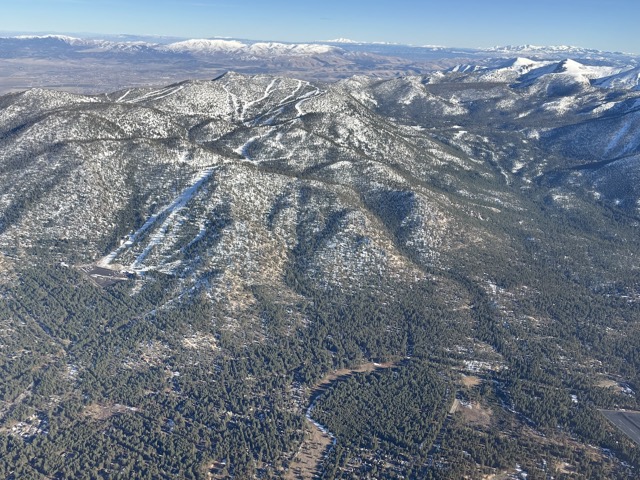 Heavenly's California Lodge area (the wishbone snow area)