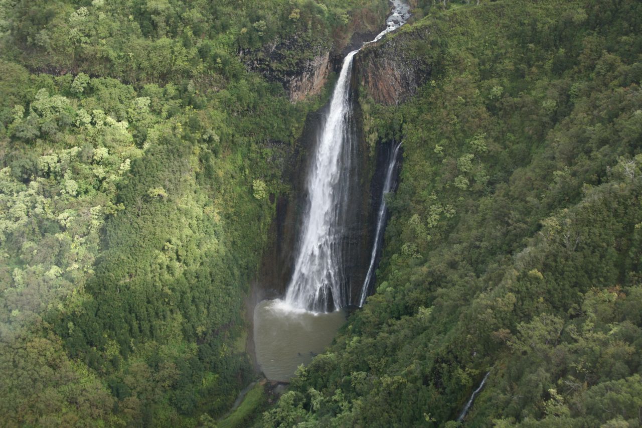 Waterfall from Jurassic Park opening sequence