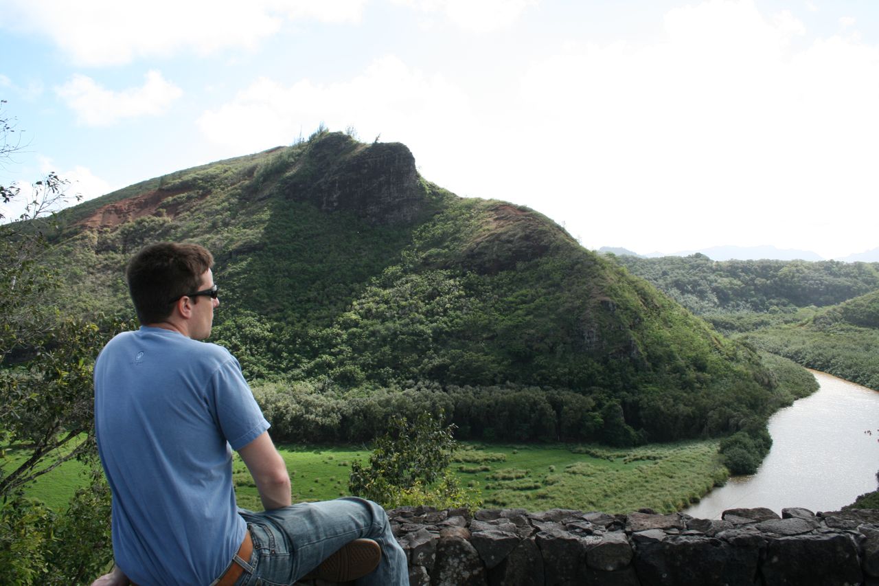 Myke at the overlook