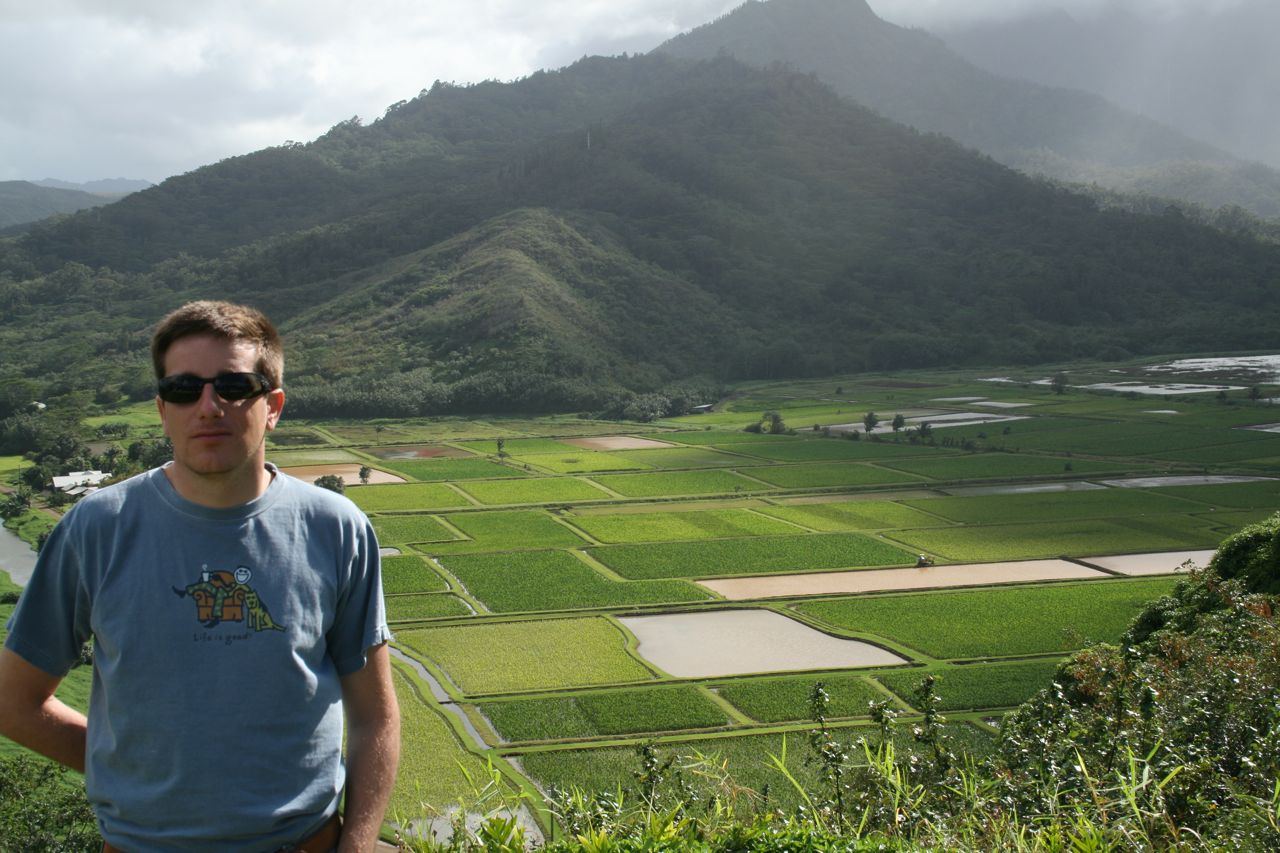 Myke at Hanalei