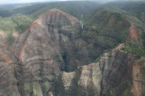 Mini-grand canyon on Kauai