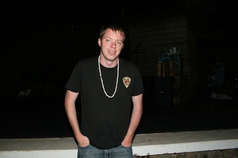 Rob after the luau