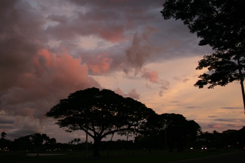 Sunset at Whalers Village