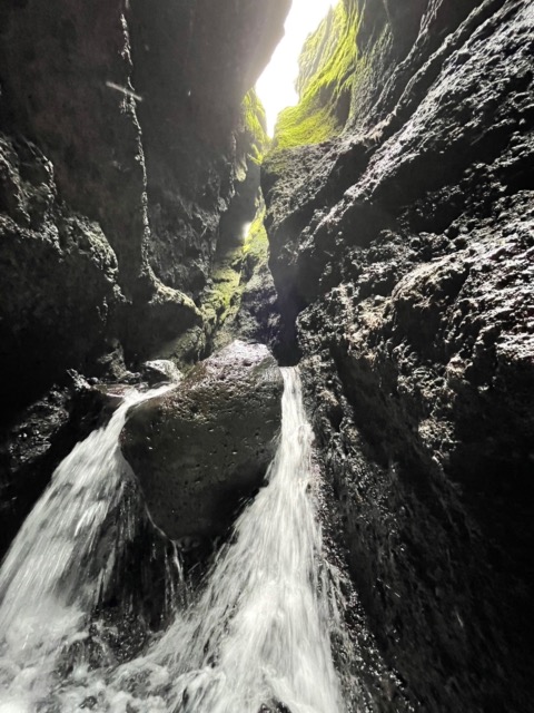 Inside the gorge