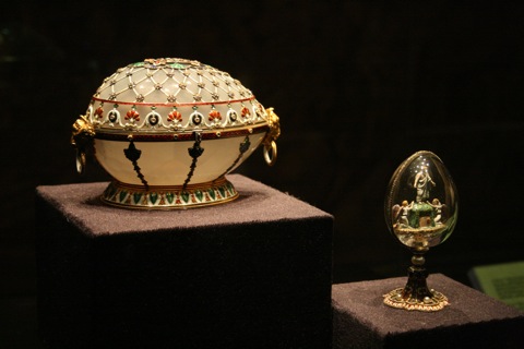 Resurrection Egg by C. Fabergé and M. Perkhin. 1898.