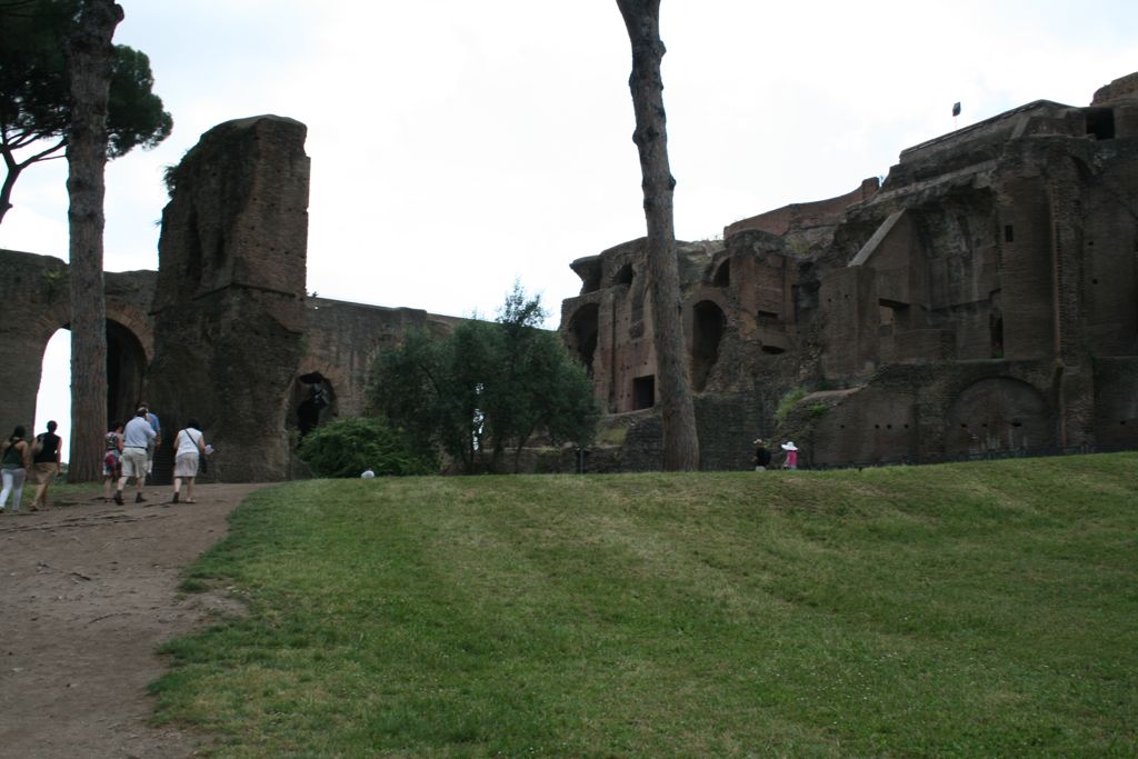 Aqueducts and the old palace