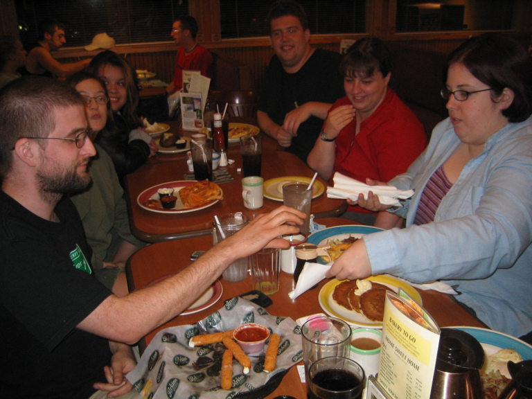 Obligatory trip to Perkins