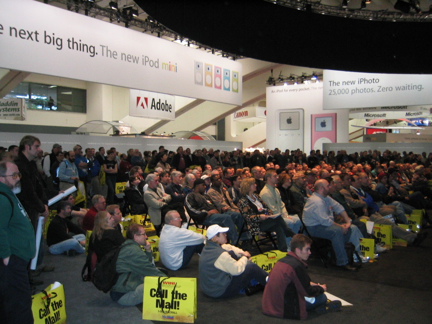 Can you imagine speaking to an audience like this?