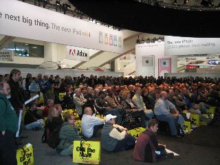 Can you imagine speaking to an audience like this?