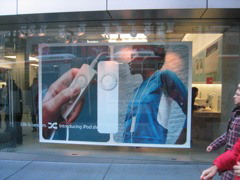 iPod Shuffle window - Right