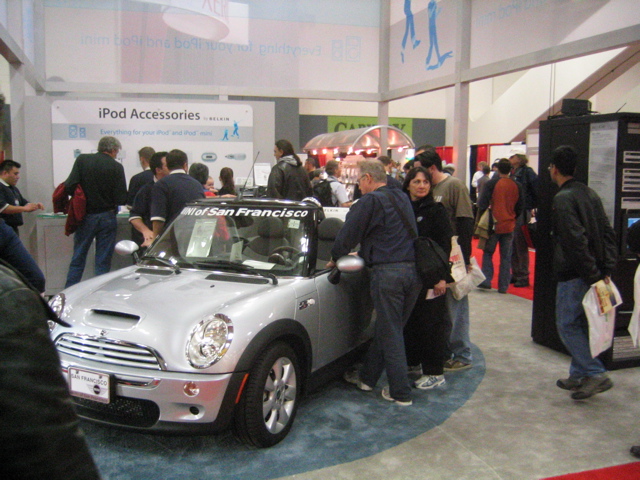 Mini in the Belkin booth
