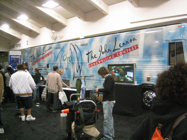 John Lennon educational tour bus