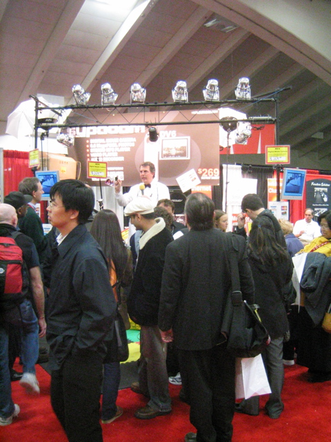 "Snake oil salesman" selling the Supacam