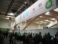 Crowded iLife wall