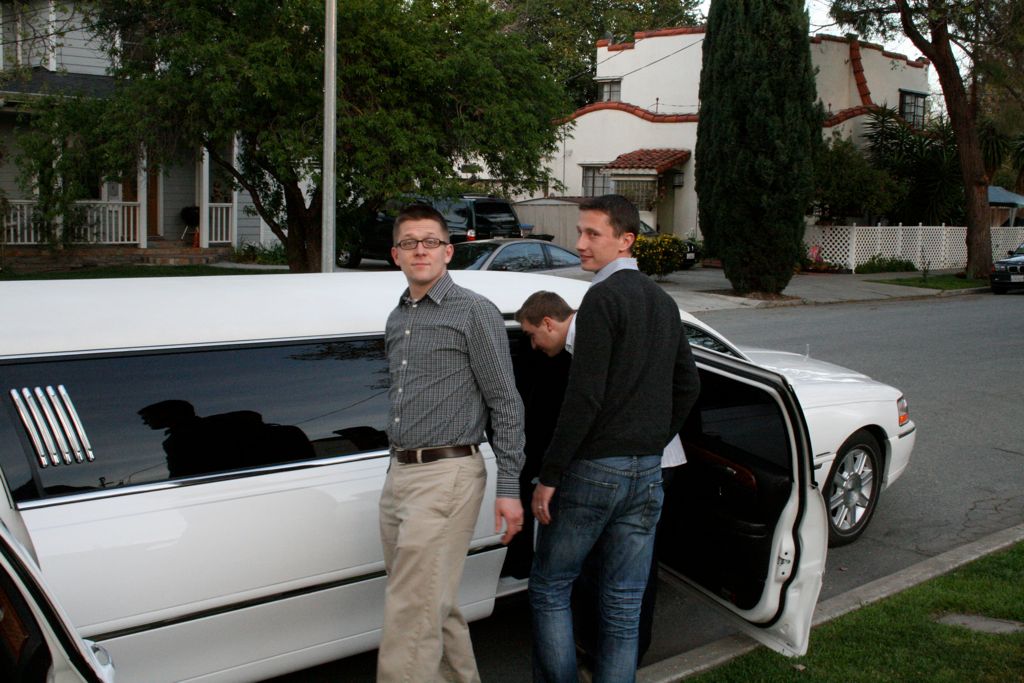 Rob got me a limo!
