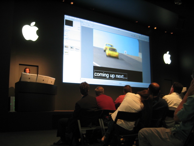 The theater, showing off Motion