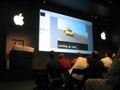 The theater, showing off Motion