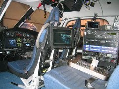 A tricked-out helicopter