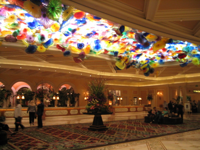 Inside of the Belagio