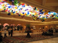 Inside of the Belagio