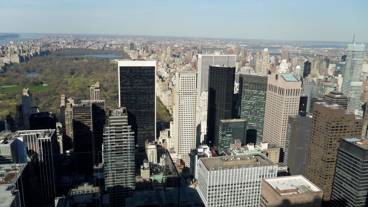 Central Park from atop Rockefeller Center