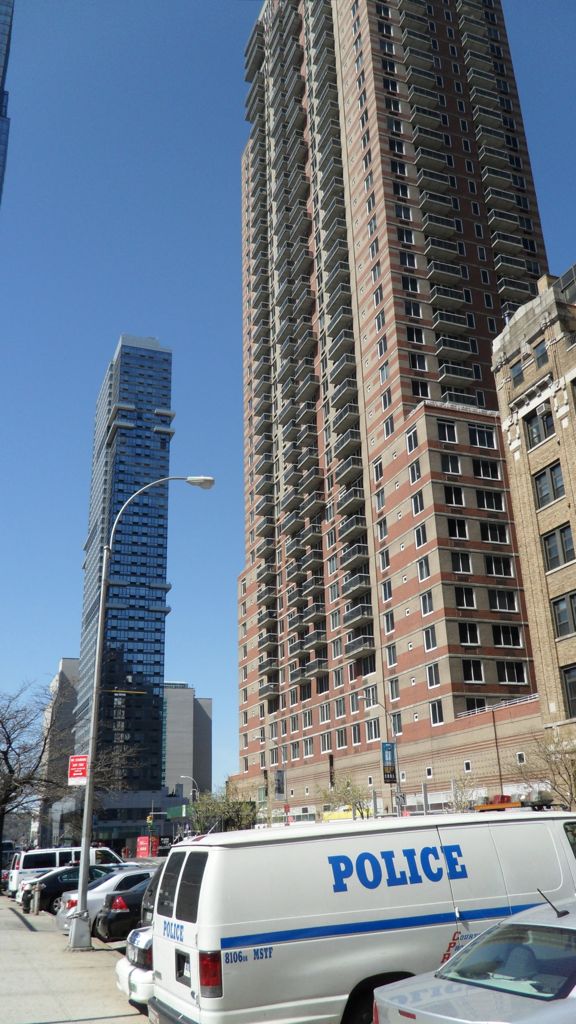 Street in front of The Out NYC