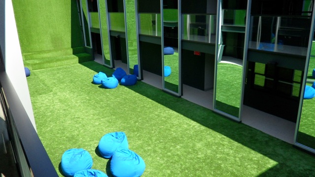 Courtyard at The Out NYC Hotel