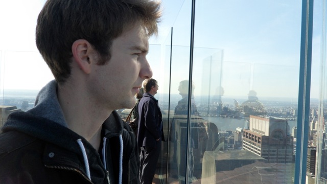 Ryan at the Top of the Rock