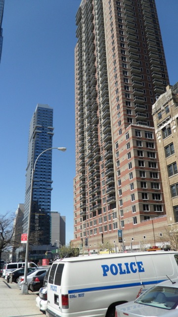 Street in front of The Out NYC