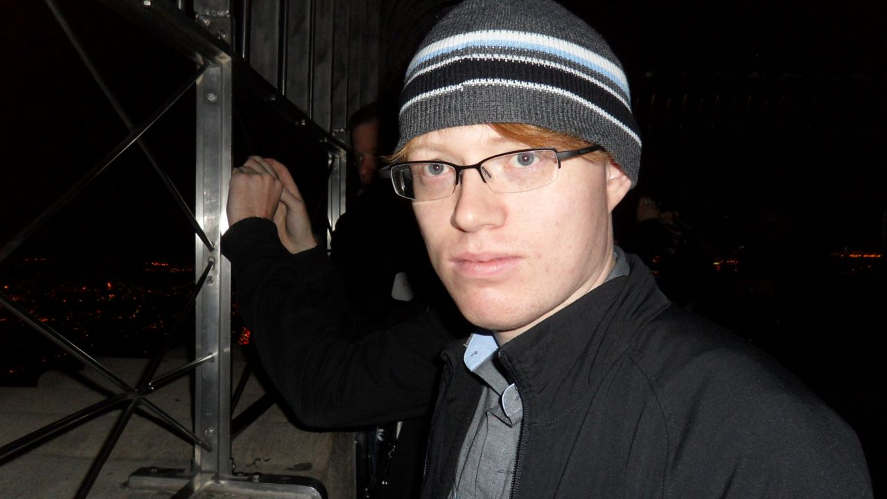 Jaxon at Night from atop the Empire State Building