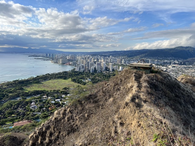 Waikiki and Honolulu from Diamondhead