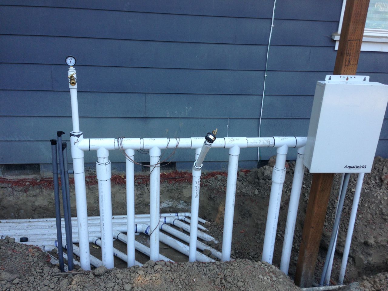 Plumbing for equipment