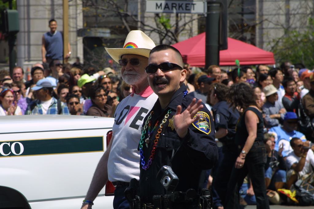 Flamey Gay Cop and His Partner