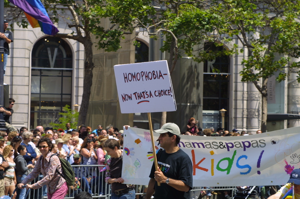 Homophobia - Now That's A Choice!