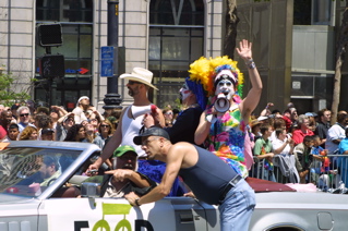 Queen on a Convertible